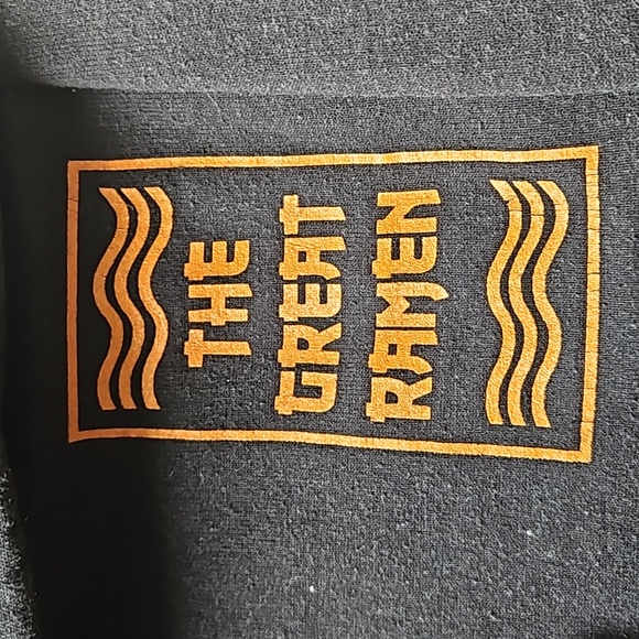 Japanese Ramen Graphic Hoodie Y2K Streetwear Black - Picture 2 of 4